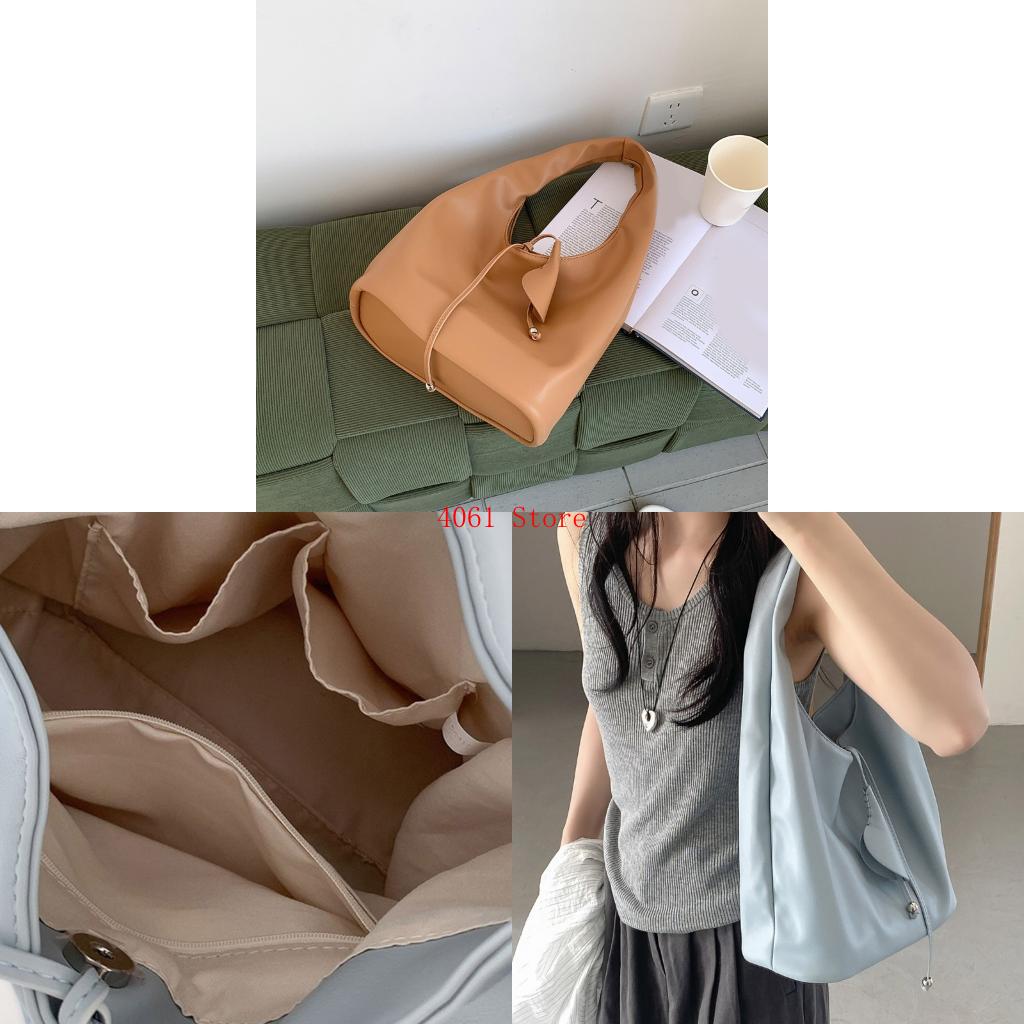 Leatherwork Essentials - 편안한 어깨 끈이있는 실용적인 PU 핸드백