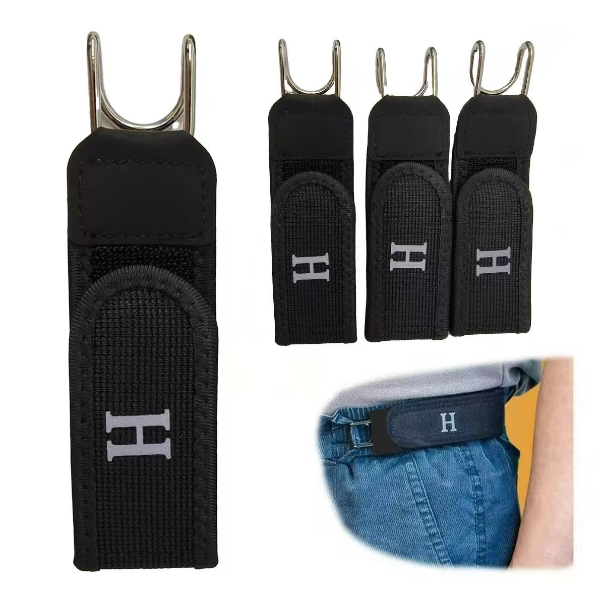 버클 없는 탄성 금속 후크 벨트 - 유니섹스 보이지 않 - Leatherwork Essentials 리뷰 및 가격