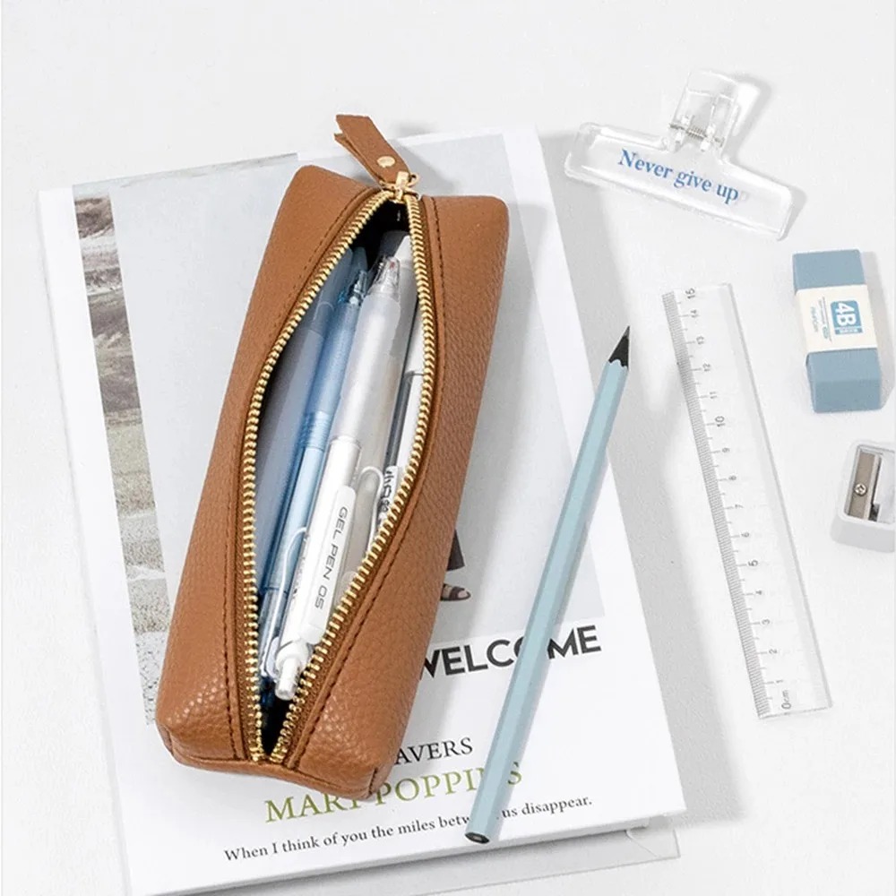 미니멀리스트 레트로 PU 가죽 수납 가방, 다용도 화장 - Leatherwork Essentials 리뷰 및 가격